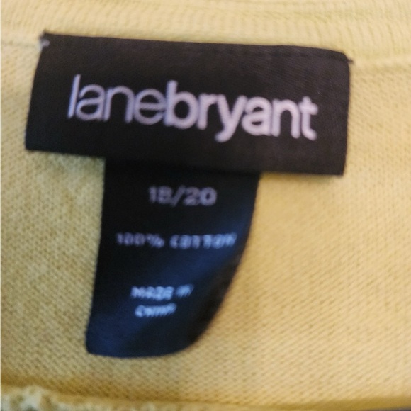 Lane Bryant button sweater cardigan green size 18/20 - Picture 3 of 3